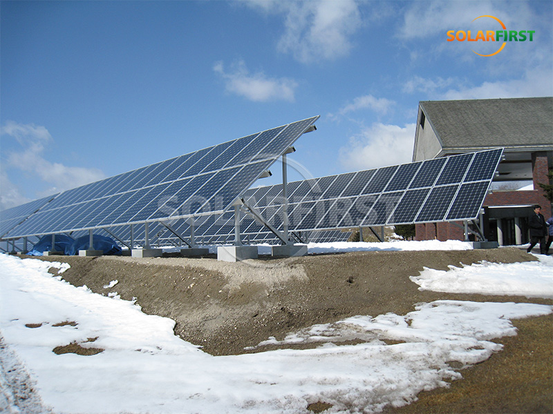 日本にある477kWpの地上太陽光発電所