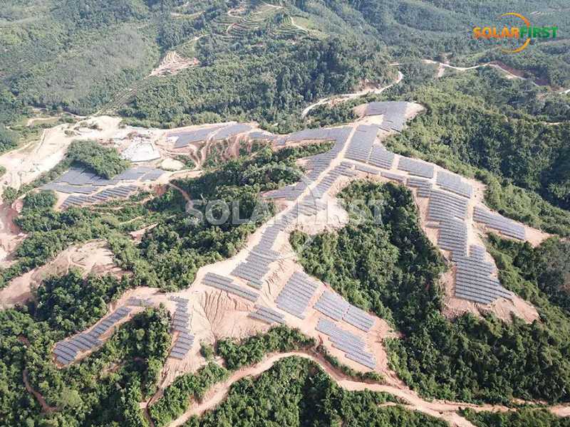 マレーシアにある49MWpの地上太陽光発電所