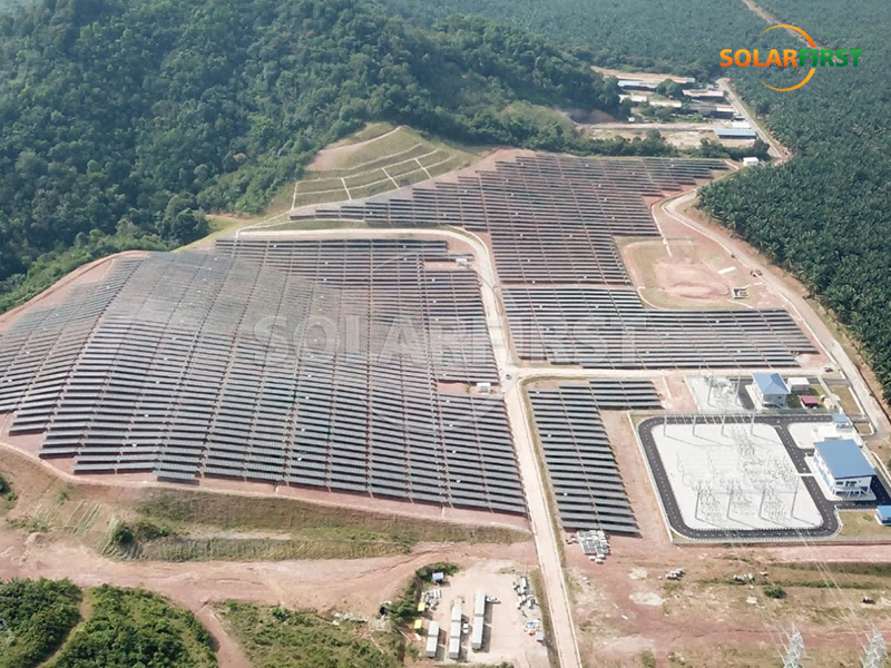 マレーシアにある45MWpの地上太陽光発電所