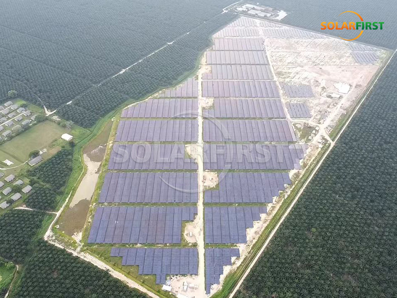 マレーシアにある30MWpの地上太陽光発電所