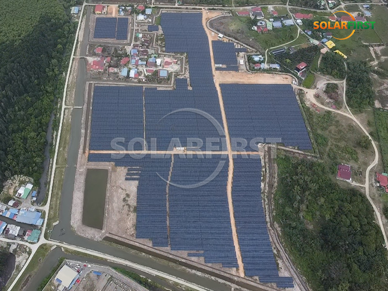 マレーシアにある19MWpの地上太陽光発電所