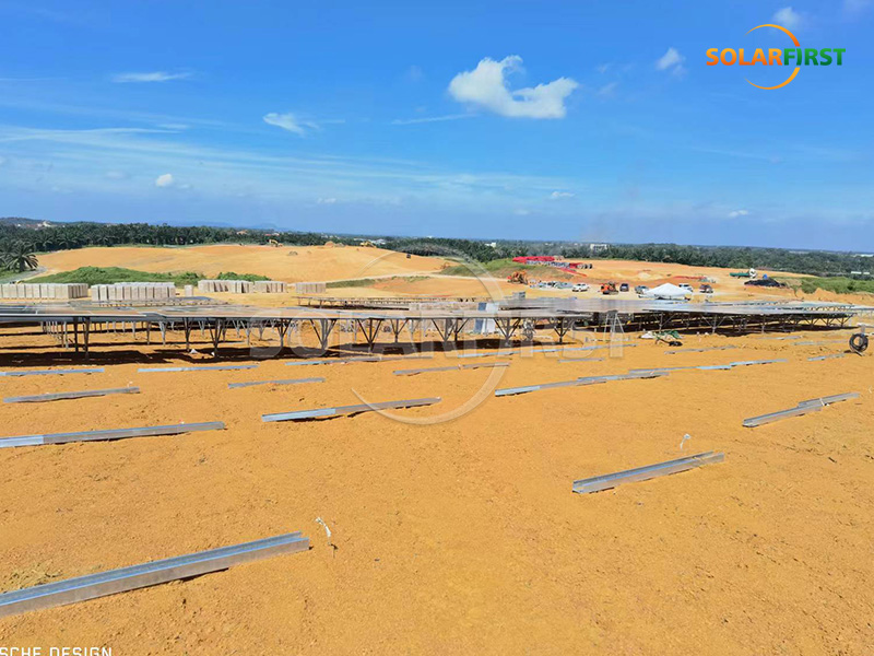マレーシアにある79MWpの地上太陽光発電所