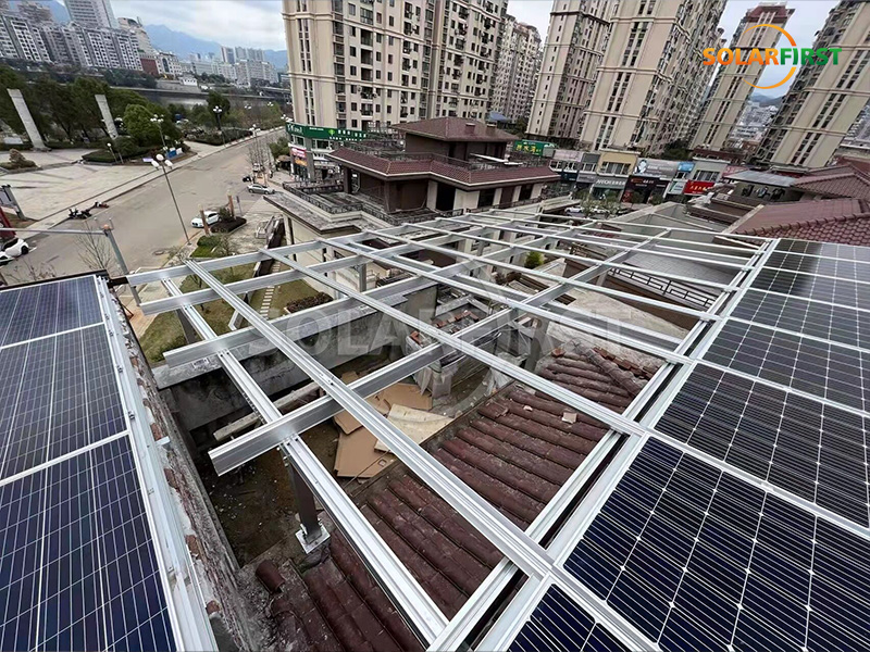 中国における太陽光発電BIPV屋根ソリューション