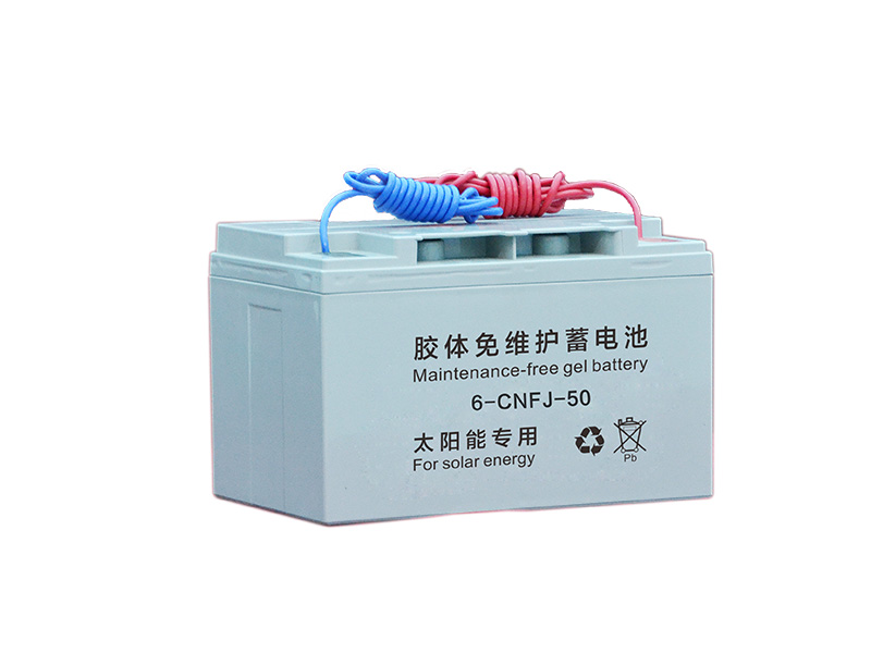 ソーラーバッテリーシリーズ：12V50Ah パラメータ