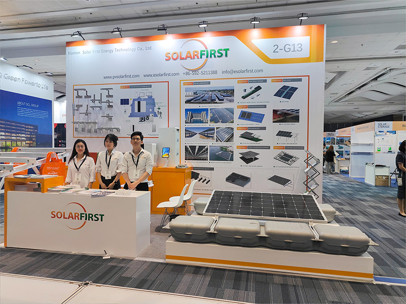 Solar & Storage Live Philippines 2024における太陽光発電の初展示