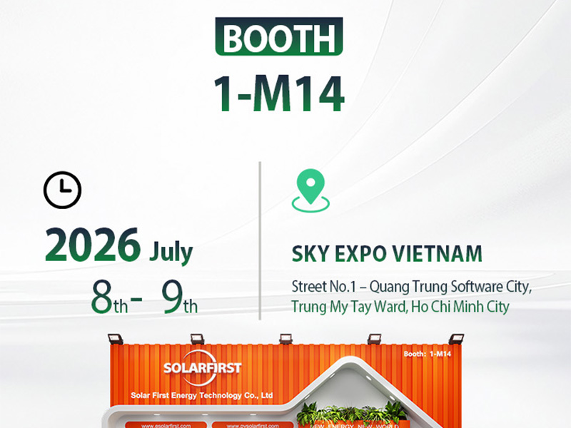 ホーチミンでお会いしましょう：Solar First GroupがSolar & Storage Live Vietnam 2026へのご参加をお待ちしております