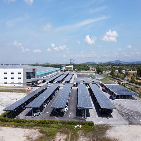 マレーシアの1.6MWソーラーカーポートプロジェクト2019